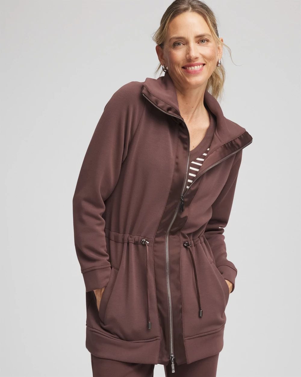 【ほぼ未使用】Waist Gather Jacket／36 w_bardo_pullover_cg_05.jpg?v=